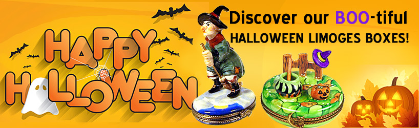 Halloween Limoges boxes page banner