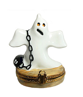 Artoria ghost with chain Limoges box