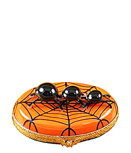 Rochard Limoges box Halloween spiders