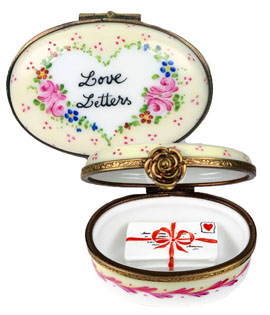 love letters Limoges box