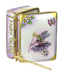 fairy tales book with wand Limoges box