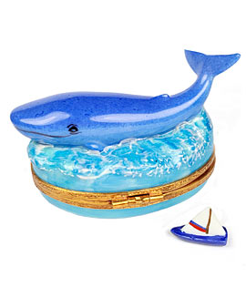 artoria blue whale limoges box