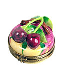small cherries bunch Limoges box