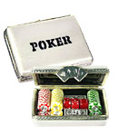 poker case Limoges box