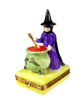 Artoria witch with brew Limoges box
