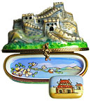 great wall of China Limoges box