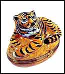 Limoges box large tiger from Artoria